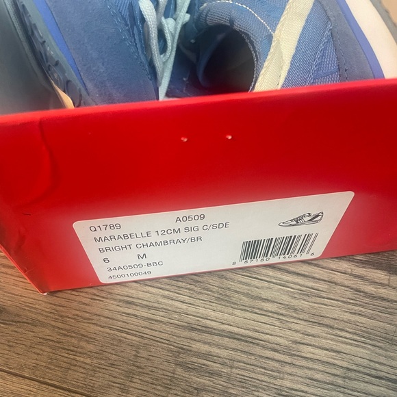 Coach sneakers shoes women’s 6 blue Marabelle - Picture 5 of 5